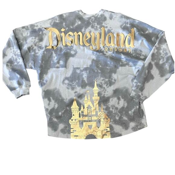 Disneyland Sleeping Beauty Castle Tie-Dye Spirit Jersey Size 2XL - Picture 4 of 7